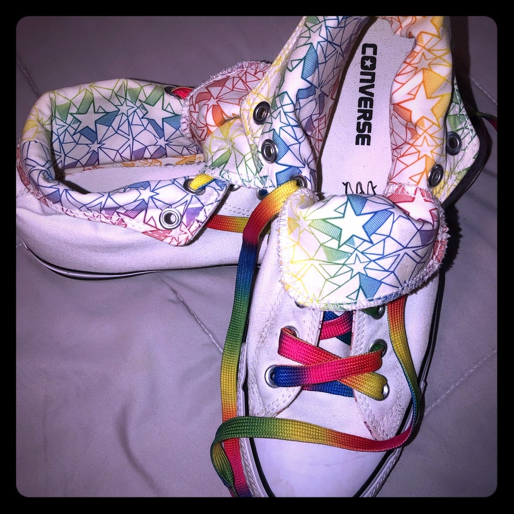 Converse high tops pride edition converse pride